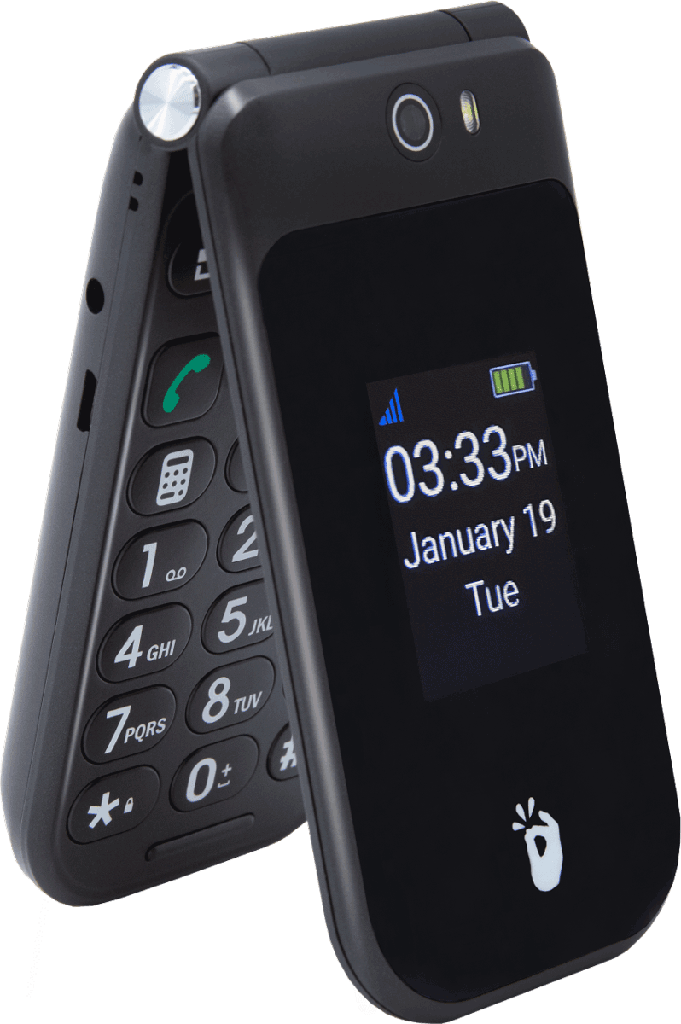 Snapfon EZ Flip RG (V1.1) 4GB Black - [New]