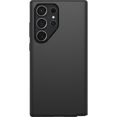Otterbox Galaxy S23 Ultra Symmetry Series Case - Black, Ultra-Sleek, Wireless Charging Compatible, Raised Edges Protect Camera & Screen
