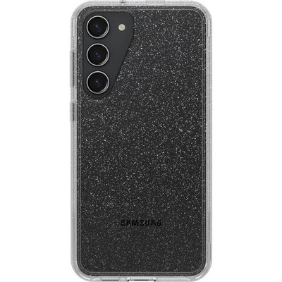 Otterbox Galaxy S23+ Symmetry Series Case - Stardust (Clear/Glitter), Ultra-Sleek, Wireless Charging Compatible, Raised Edges Protect Camera & Screen