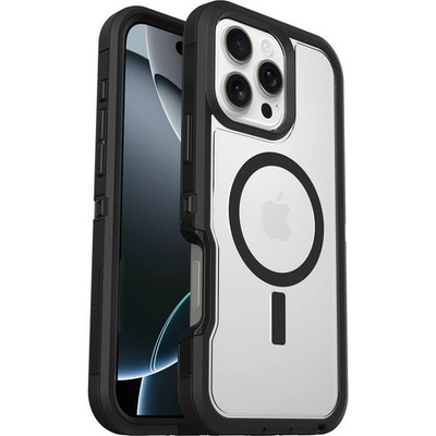 Otterbox Iphone 16 Pro Max Defender Series Xt Clear Case - Dark Side (Single Unit Ships In Polybag)