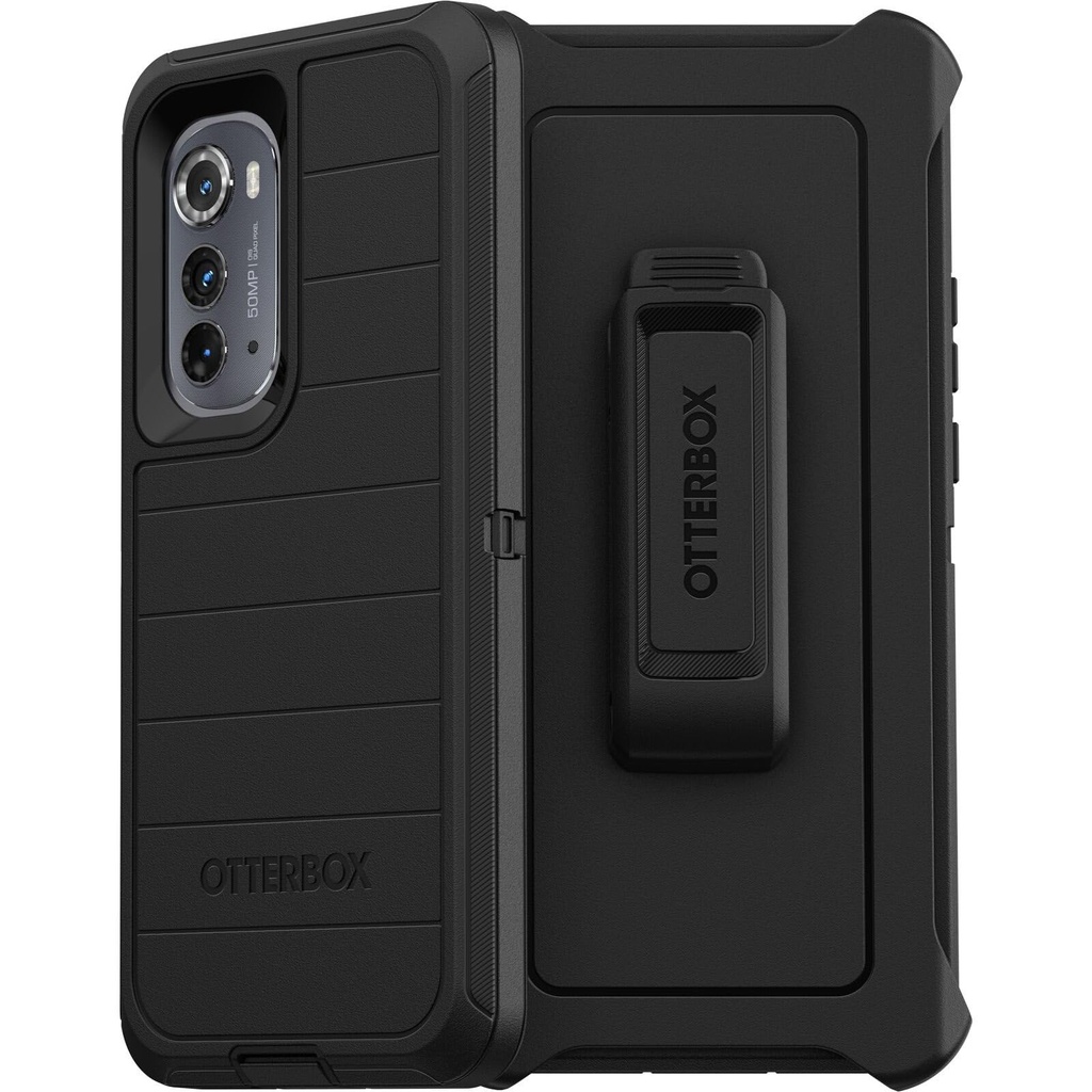 Otterbox Defender Series Case For Motorola Edge (2022) - Black