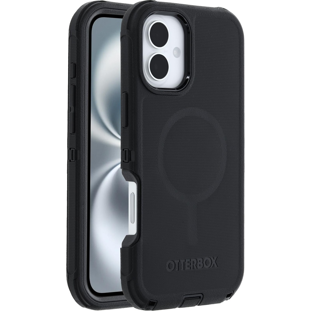 Otterbox Iphone 16 Plus Defender Series Case - Black (Single Unit Ships In Polybag)