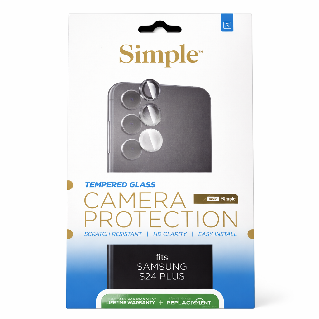 Simple Camera Protection For Samsung S24 Plus (Only)