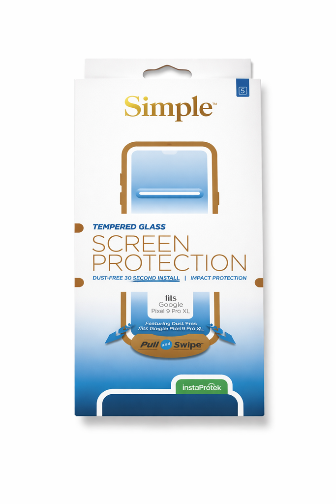 Simple Tempered Glass Screen Protector For Google Pixel 9 Pro Xl