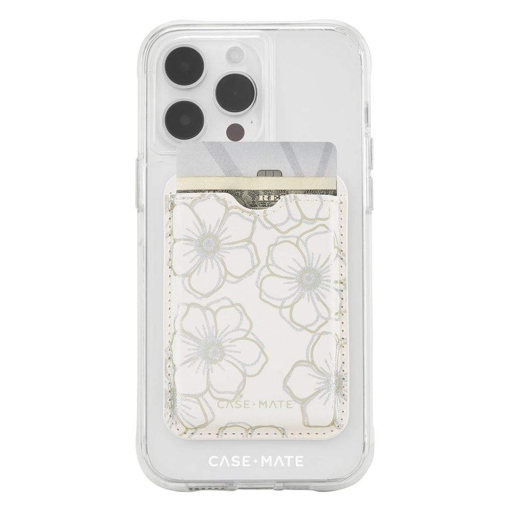 Case-Mate Glossy Magnetic Lip Gloss Holder [Detachable Magsafe Lipstick Holder] Fits Most Lip Gloss And Lipstick Brands - Snap On Phone Accessory For 17 Pro Max/16 Pro Max/15/14/13/Pixel 10 - Midnight