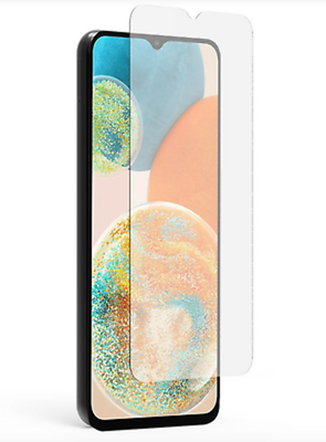 Pure Gear Samsung A23 5g Steel 360 Antimicrobial Tempered Glass Screen Protector With Perfect Alignment Tray