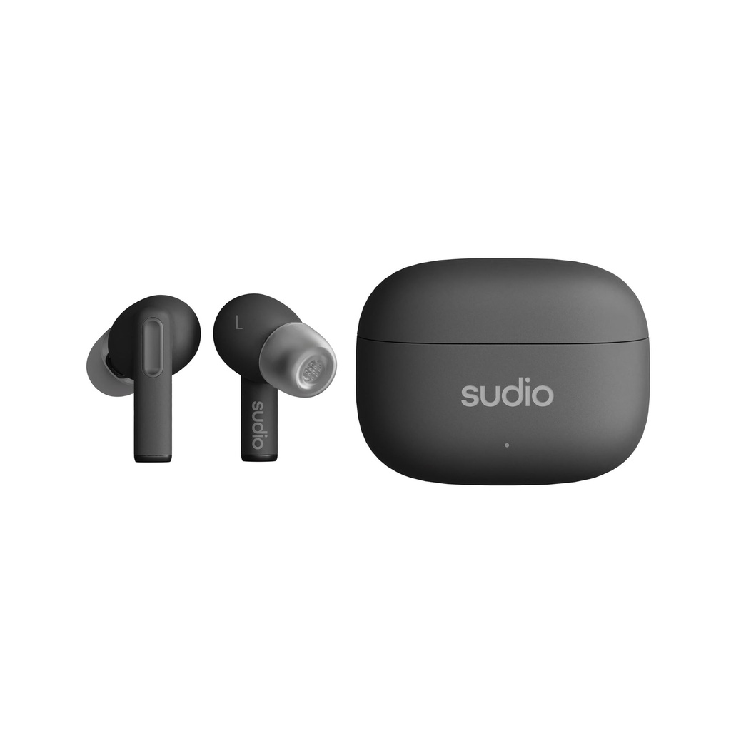 Sudio A1 Pro Wireless Earbuds, Bluetooth 5.3, Noise Cancelling, Waterproof, Touch Control, Wireless Earphones With Charging Case, Perfect For Premium Sound Quality (Black)
