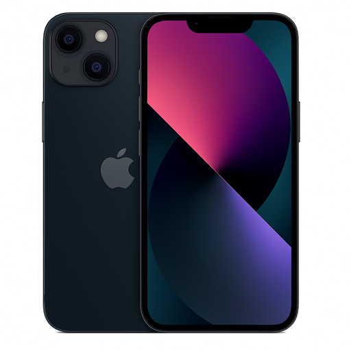 [APL.A2482.128.MD.C.U.GEN.FF.0.0.3] Apple A2482 - iPhone 13 128GB - Midnight - Acceptable Condition