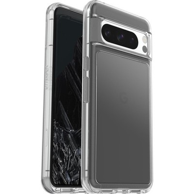 [840304746927] Otterbox Google Pixel 8 Pro Symmetry Series Clear Case - Clear, Ultra-Sleek, Wireless Charging Compatible, Raised Edges Protect Camera & Screen