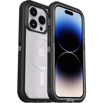 [840304700363] Otterbox Defender Xt Clear Iphone 14 Pro Case, Black, Crystal Us Military Mil Standard