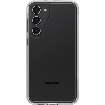 [840304713745] Otterbox Galaxy S23+ Symmetry Series Case - Clear, Ultra-Sleek, Wireless Charging Compatible, Raised Edges Protect Camera & Screen