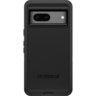 [840262399449] Otterbox Google Pixel 7 Defender Series Case - Black, Rugged & Durable, With Port Protection, Includes Holster Clip Kickstand