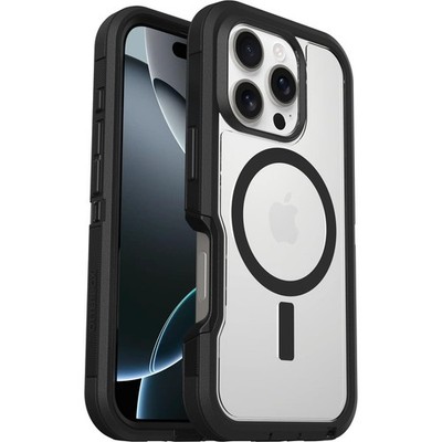 [840304769162] Otterbox Defender Xt Clear Iphone 16 Pro Case, Dark Side - Clear/Black Us Military Mil Standard