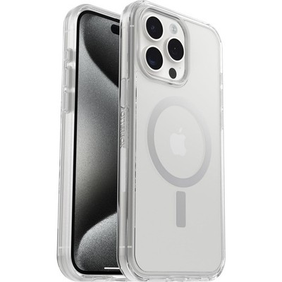 [840304734566] Otterbox Symmetry Clear For Magsafe Case For Iphone 15 Pro Max, Shockproof, Drop Proof, Protective Thin Case, 3x Tested To Military Standard, Clear