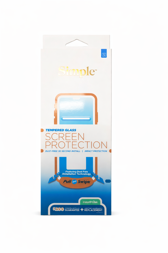 [810135813105] Simple Tempered Glass Screen Protector (Fits Iphone 16 Only)