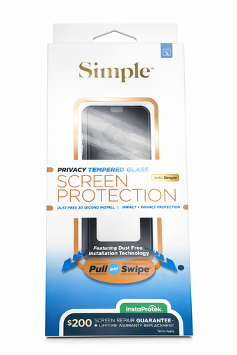 [810135819350] Simple Privacy Tempered Glass Screen Protector For Iphone 17 Air (Only)