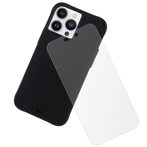 [840171720051] Case-Mate [3 In 1 Protection Pack - Iphone 14 Pro Max Case (Tough Black), Tempered Glass & Lens Protector-15ft Drop Protection, Compatible With Magsafe & Wireless Charging - Shockproof Anti Yellowing