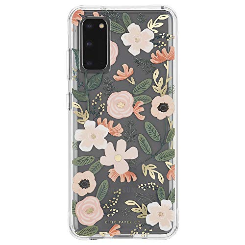 [846127191883] Rifle Paper Co. Samsung Galaxy S20 Case, 10ft Drop Protection, Fashionable Case For Samsung S20, Scratch Resistant, Enhanced Grip, Slim Fit, Cute Phone Case, Wireless Charging Compatible, Wild Flowers