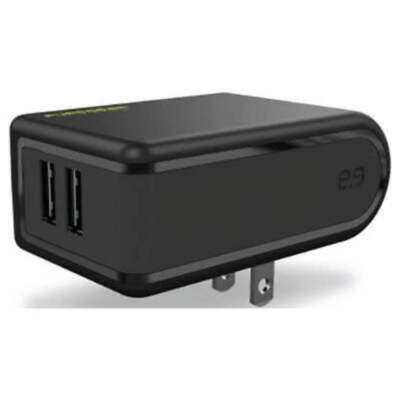 [816958018987] Puregear Universal 24w/4.8a Dual Usb Port Wall Charging Adapter - Black