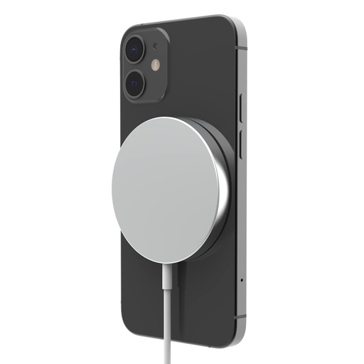 [810032998820] Puregear Round 15w Qi-Certified Fast Wireless Charging Pad For Iphone 13 / 13pro/ 13promax / 12/12 Pro Work With Magsafe Case - Fast Magnetic Wireless Charger, Airpods/Iphone 11, Galaxy S21 S20 &More
