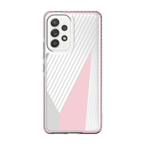 [810032999414] Puregear Samsung Galaxy A53 5g Design Slimshell Case - Pink Deco
