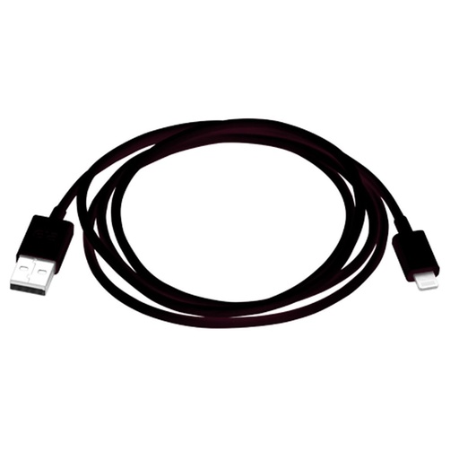 [818719027511] Puregear Charge-Sync Cable For Apple Lightning Devices 6' – Black