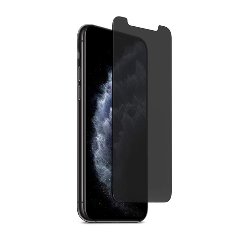 [0818719025968] Puregear 2 Way Privacy Hd Tempered Glass Screen Protector For Iphone Xr With Self Alignment Installation Tray, Touch Sensitive, Case Friendly, Lifetime Replacement Warranty